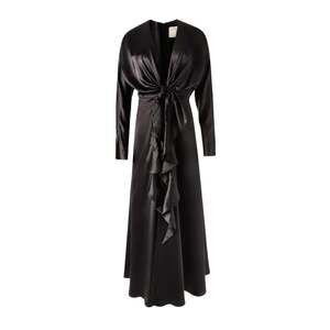 Alejandra Alonso Rojas - Knot Silk Dress with Ruffles - US 2